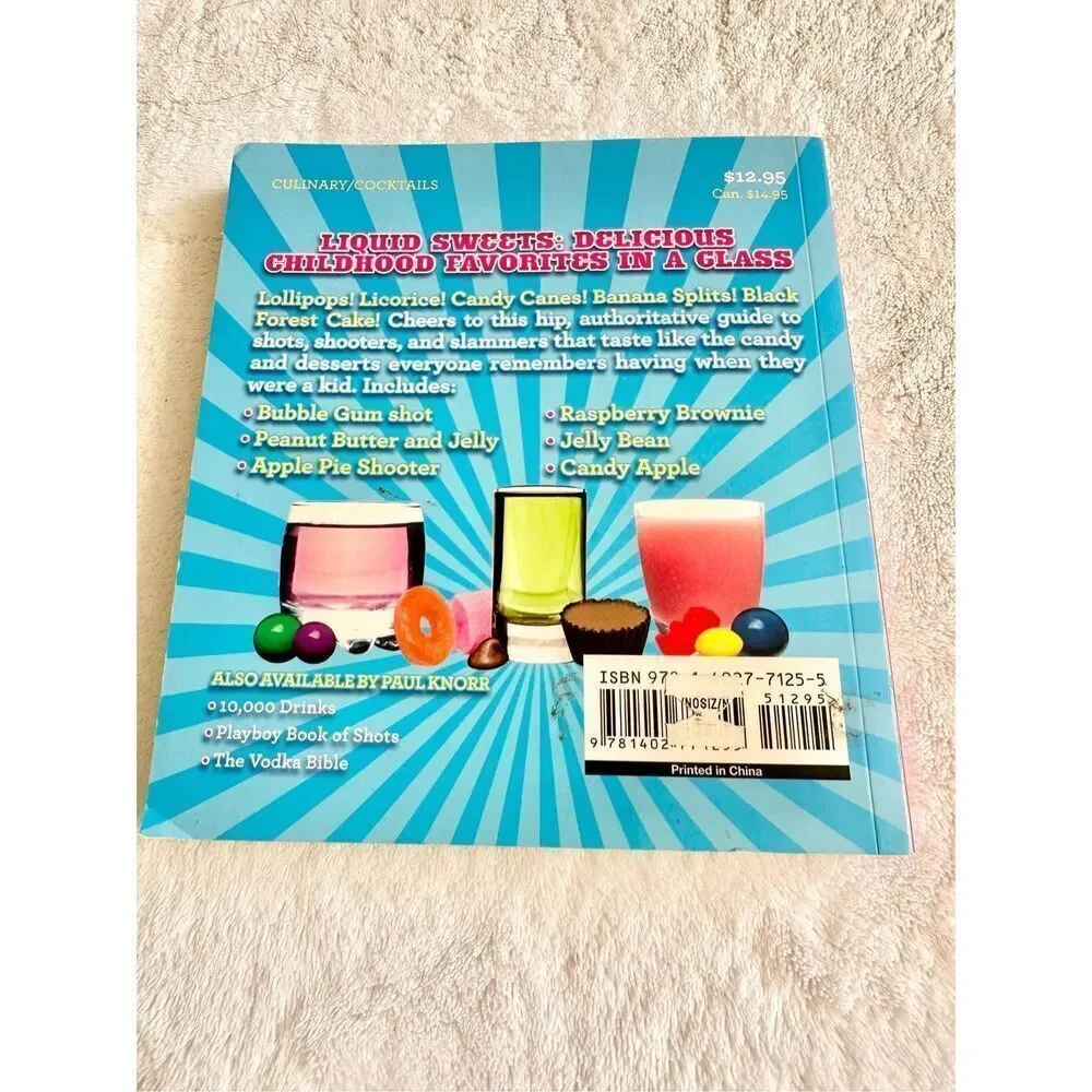 Candy shots mini cocktail book from Z Gallery ￼